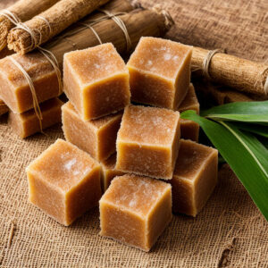 Organic Goan Sugarcane Jaggery Cubes