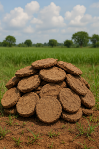 Goan Organic Handmade Cow Dung Cakes