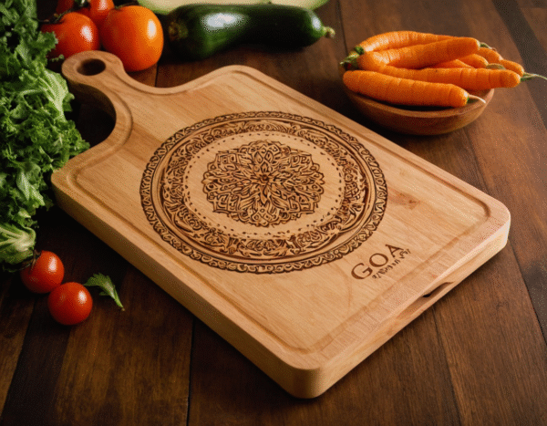 Goan Handmade Wooden Vegetable cutting board
